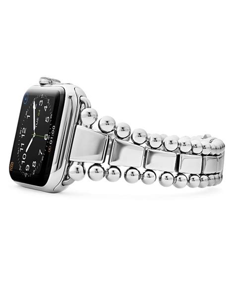 lagos smart caviar watch band dupe|Stainless Steel Watch Bracelet, 38.